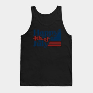 Hap4Th Of July Patriotic American Tank Top